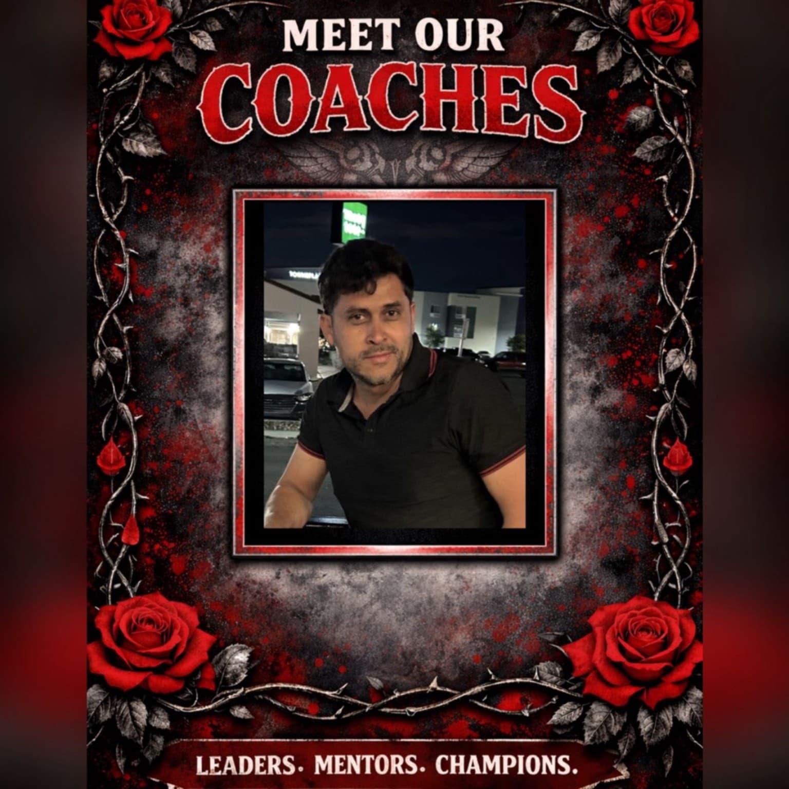 Luis Ramirez, T-Ball Coach